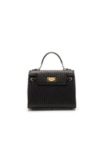 Load image into Gallery viewer, 7809I - Woven Lambskin Top Handle Bag
