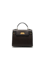 Load image into Gallery viewer, 7809I - Woven Lambskin Top Handle Bag
